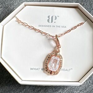 Dazzling Silver Crystal Necklace